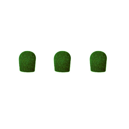 Windtech 911P 900 Series Microphone Windscreen (Green/3 Pack)